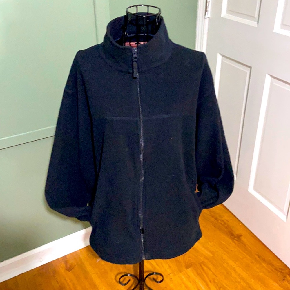 Zip Up Elastic Cuff Jacket